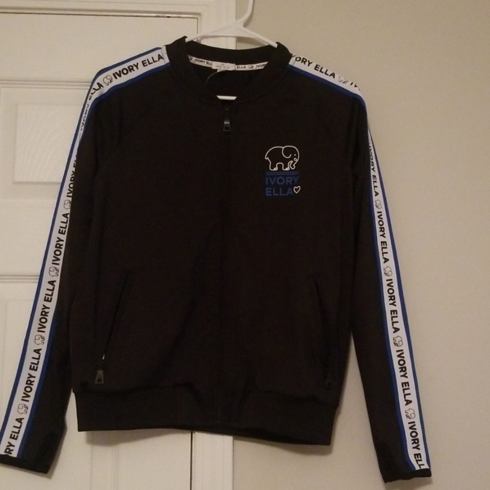 Ivory Ella Track Jacket